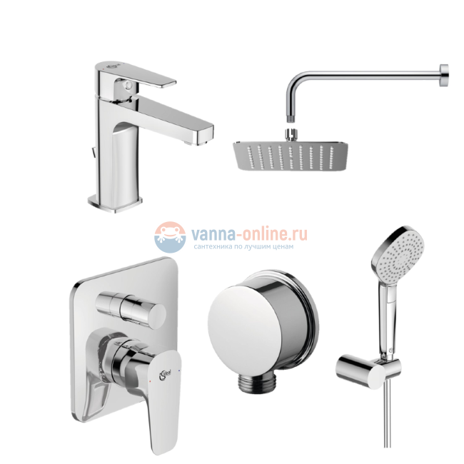 Промо-набор 6 в 1 «ВСЕ для встройки» Ideal Standard ESLA BD002XC Промо-набор 6 в 1 «ВСЕ для встройки» Ideal Standard ESLA BD002XC