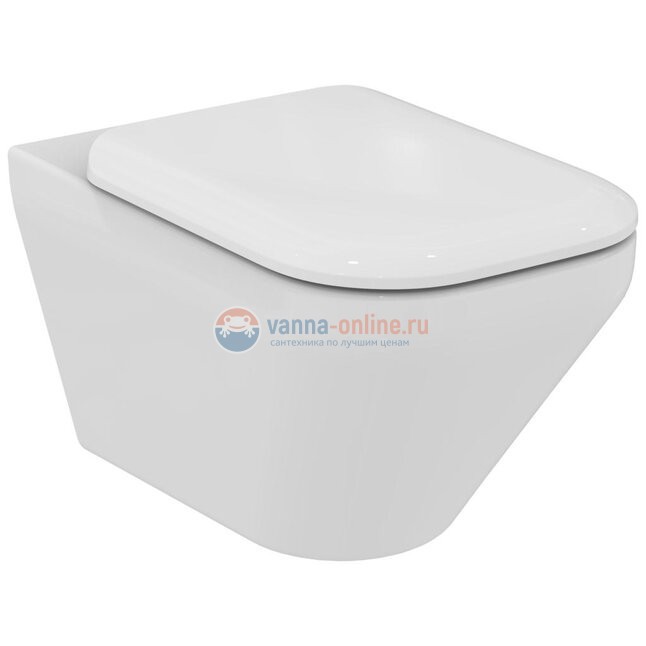 Унитаз подвесной Ideal Standard Тоник II AquaBlade® K316701 с крышкой-сиденьем микролифт