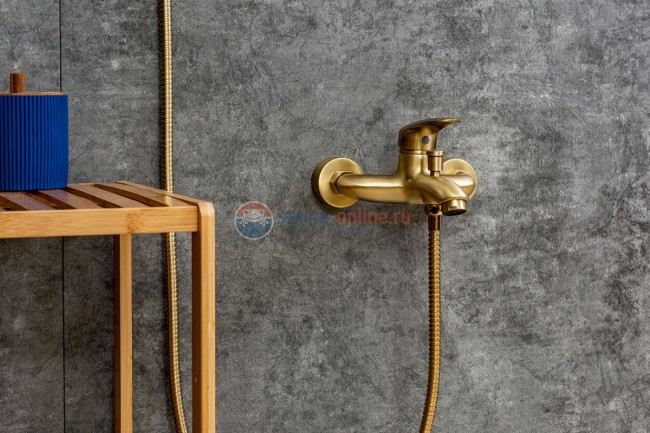 Смеситель Orange Alfi M18-100br для ванны и душа, бронза