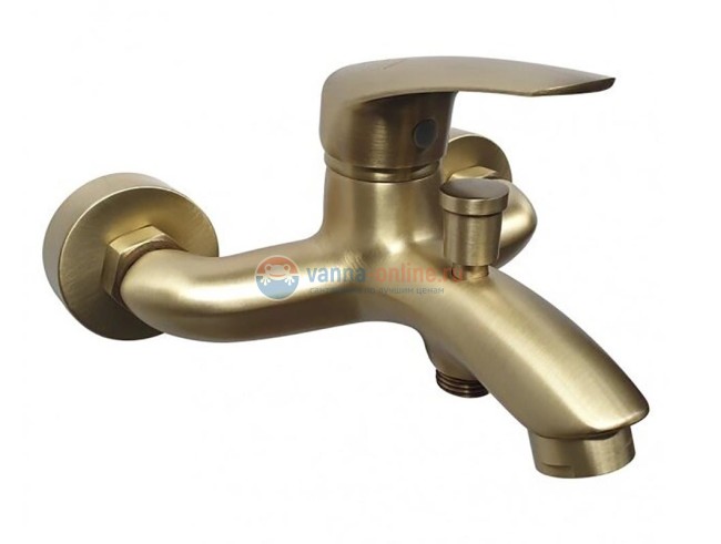 Смеситель Orange Alfi M18-100br для ванны и душа, бронза