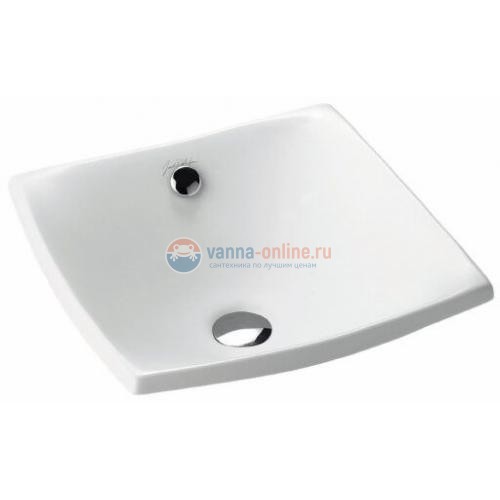 Раковина Jacob Delafon Escale E1325-00, 41 х 41 см, с переливным отверстием Раковина Jacob Delafon Escale E1325-00, 41 х 41 см, с переливным отверстием