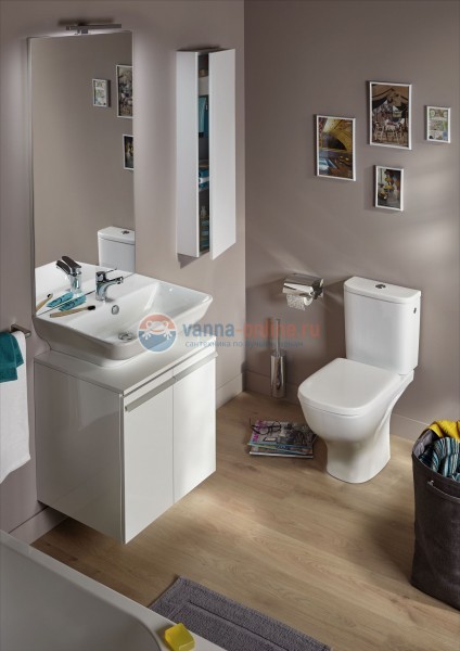 Раковина подвесная Jacob Delafon Structura EGH111-Z-00 45 x 35 см с гладкой нижней поверхностью для установки на мебель Раковина подвесная Jacob Delafon Structura EGH111-Z-00 45 x 35 см с гладкой нижней поверхностью для установки на мебель