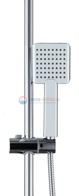 Душевая система Agger Right A2994000, хром глянцевый Душевая система Agger Right A2994000, хром глянцевый