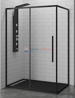 Душевой уголок RGW SV-42-B 32324292-14 90 х 120 см прямоугольный, черный