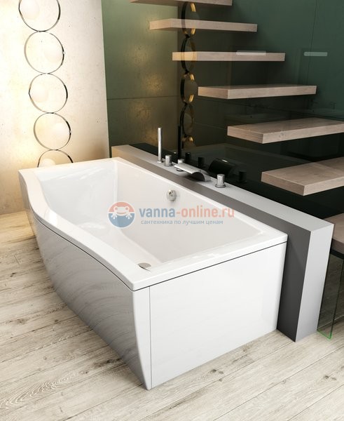 Смеситель врезной каскадный для ванн Ravak WF 025.00 (5 отверстий)