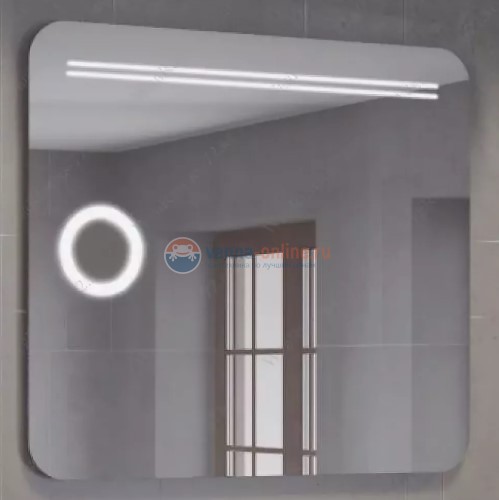 Зеркало Comfortу Лондон 90, светодиодная подсветка, с сенсорным выключателем