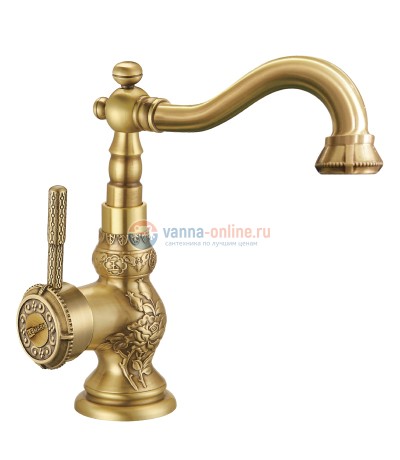 Смеситель Lemark Jasmine LM6644B для кухонной мойки и раковины, бронза Смеситель Lemark Jasmine LM6644B для кухонной мойки и раковины, бронза