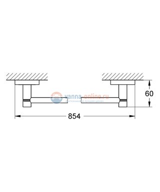 Полотенцедержатель Grohe Essentials 40386000 Полотенцедержатель Grohe Essentials 40386000