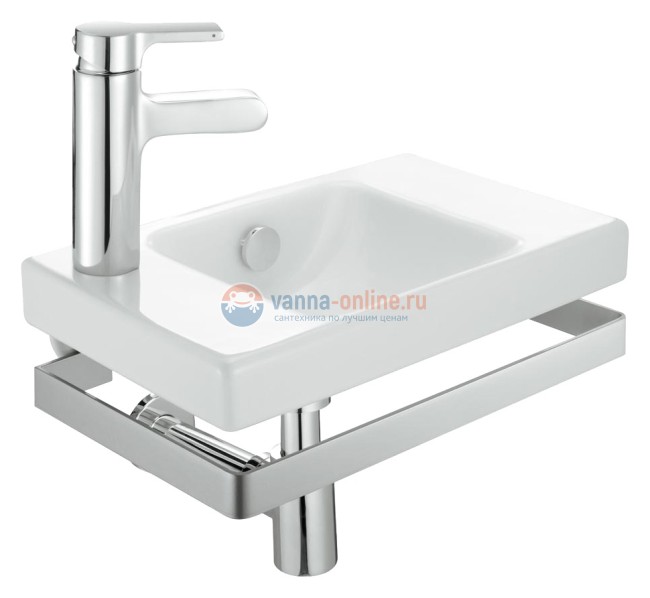 Сифон для раковины Jacob Delafon E78297-CP бутылочный, хром