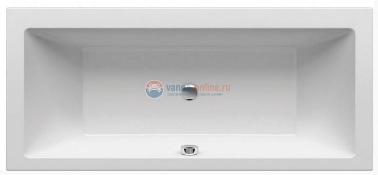 Акриловая ванна Ravak Formy 01, 180x80 см, белая, C881000000