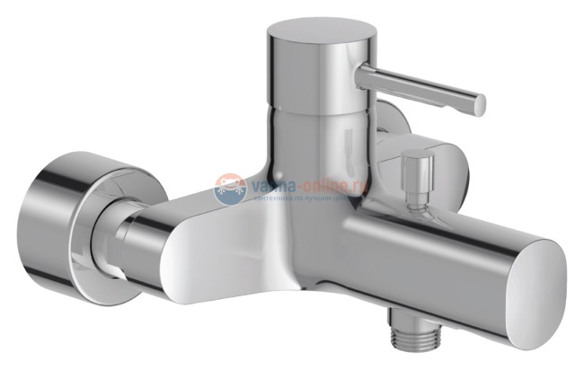 Смеситель Jacob Delafon Cuff E45532-CP для ванны и душа Смеситель Jacob Delafon Cuff E45532-CP для ванны и душа