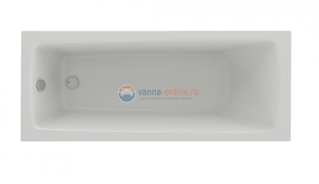 Ванна акриловая Акватек Либра NEW 170 х 70 см