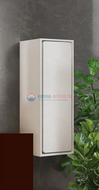 Пенал Sanvit Бруно, 30 х 80 см, подвесной, цвет - шоколад