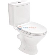 Напольный унитаз Santek Лига 1WH302197 крышка стандарт Напольный унитаз Santek Лига 1WH302197 крышка стандарт