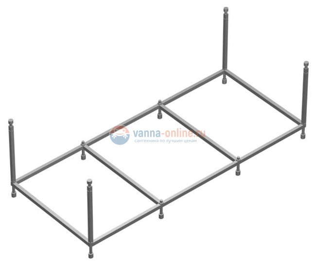 Каркас для ванны Vagnerplast Nike 120x70