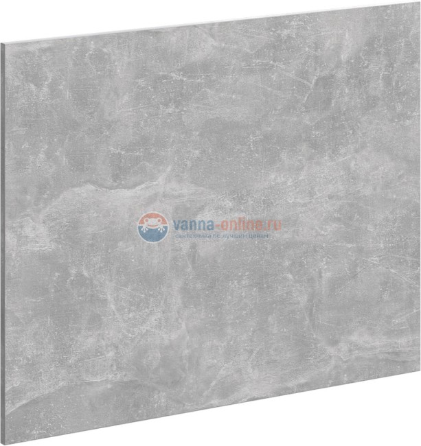 Фасад тумбы под раковину Aqwella Mobi MOB0706BS 60 см, бетон светлый