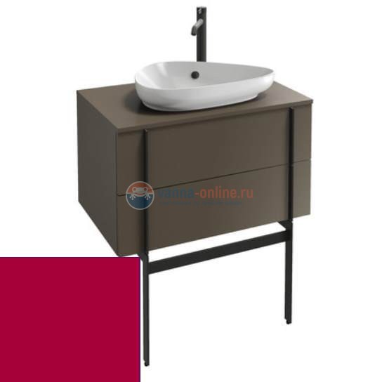 Тумба под раковину Jacob Delafon Nouvelle Vague 80 EB3039-R3, малина глянцевый