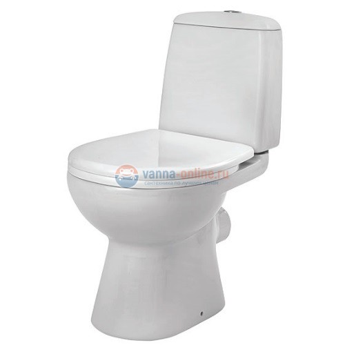 Напольный унитаз Santek Цезарь 1.WH30.1.746 крышка микролифт Напольный унитаз Santek Цезарь 1.WH30.1.746 крышка микролифт