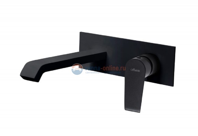 Смеситель для раковины Cezares Nautic NAUTIC-BLI-NOP, с донным клапаном, черный матовый Смеситель для раковины Cezares Nautic NAUTIC-BLI-NOP, с донным клапаном, черный матовый