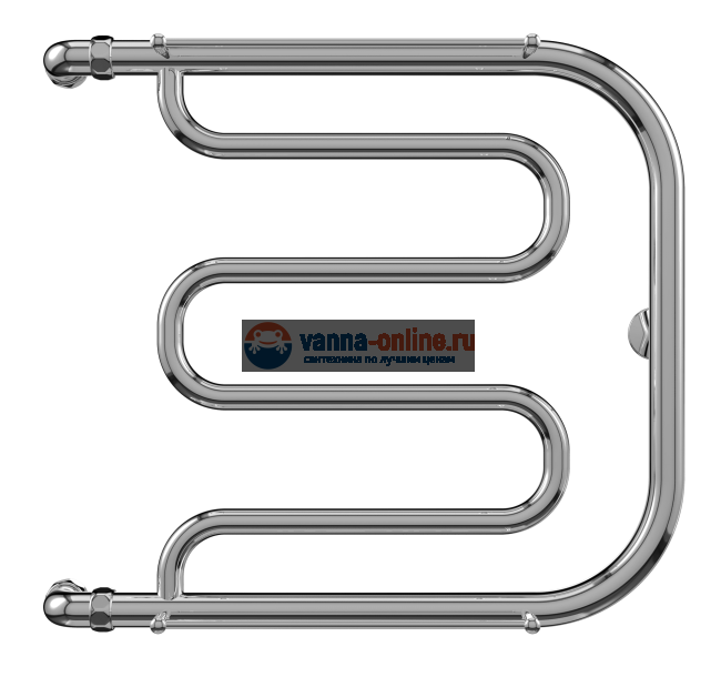 Полотенцесушитель водяной Terminus Фокстрот 600x700
