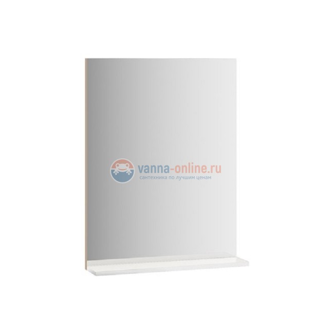 Зеркало Ravak SD Rosa II 600, 60 см, цвет полки белый, кромки - каппучино Зеркало Ravak SD Rosa II 600, 60 см, цвет полки белый, кромки - каппучино