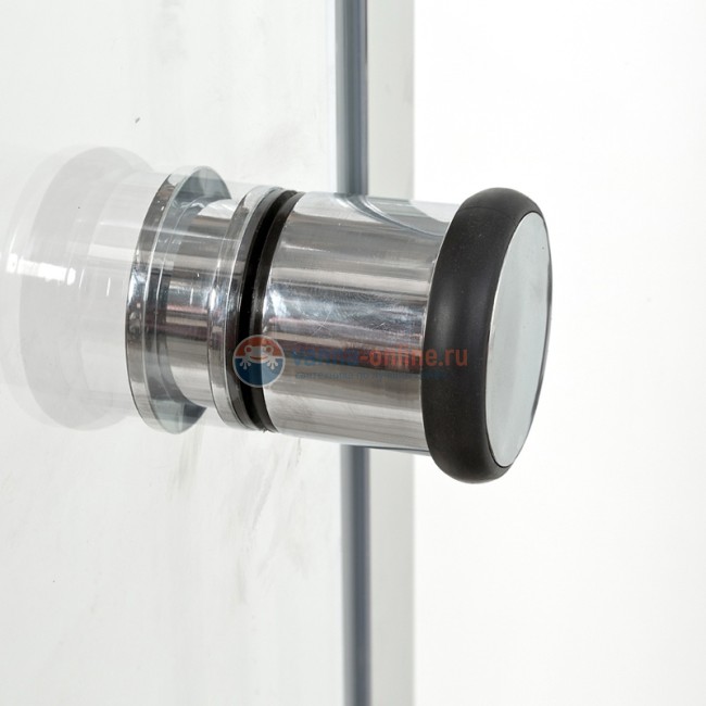 Душевая кабина Deto V1015, 100 x 100 см, с электрикой, гидромассажем, стекла матовые