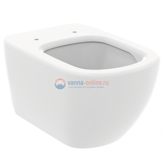 Подвесной унитаз Silk White (матовый белый) Ideal Standard TESI SILK WHITE T0079V1 AquaBlade® Подвесной унитаз Silk White (матовый белый) Ideal Standard TESI SILK WHITE T0079V1 AquaBlade®
