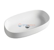 Раковина ArtCeram Cognac COL005 01; 00, накладная, цвет - белый глянцевый, 68 х 35 х 15 см Раковина ArtCeram Cognac COL005 01; 00, накладная, цвет - белый глянцевый, 68 х 35 х 15 см