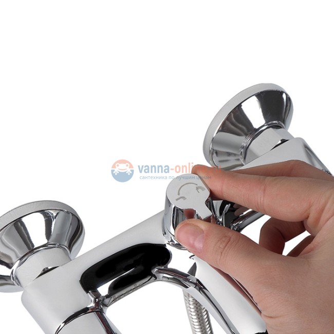 Смеситель Iddis Bounce BOUSB02i02WA для ванны и душа, хром Смеситель Iddis Bounce BOUSB02i02WA для ванны и душа, хром