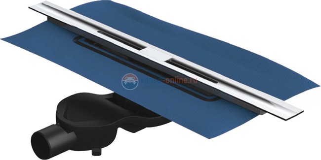 Душевой лоток Berges Wasserhaus Simpel 090110 40 см Душевой лоток Berges Wasserhaus Simpel 090110 40 см