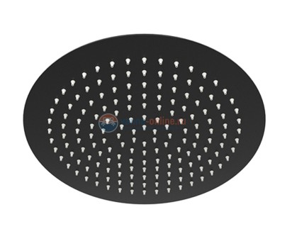 Верхний душ WasserKRAFT A160, D300 мм,цвет - черный