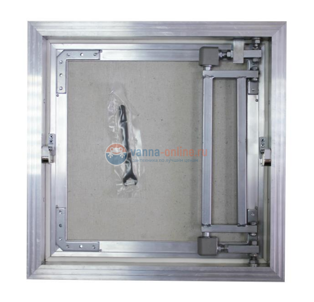 Сантехнический люк под плитку Люкер AL-KR ширина 20, высота 30