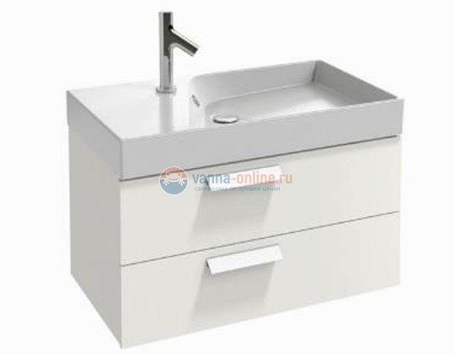 Тумба под раковину Jacob Delafon Rythmik 80 см, EB1302-G1C цвет Белый Бриллиант Тумба под раковину Jacob Delafon Rythmik 80 см, EB1302-G1C цвет Белый Бриллиант