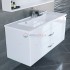 Тумба под раковину СаНта Виктория 120 700138N подвесная, цвет белый