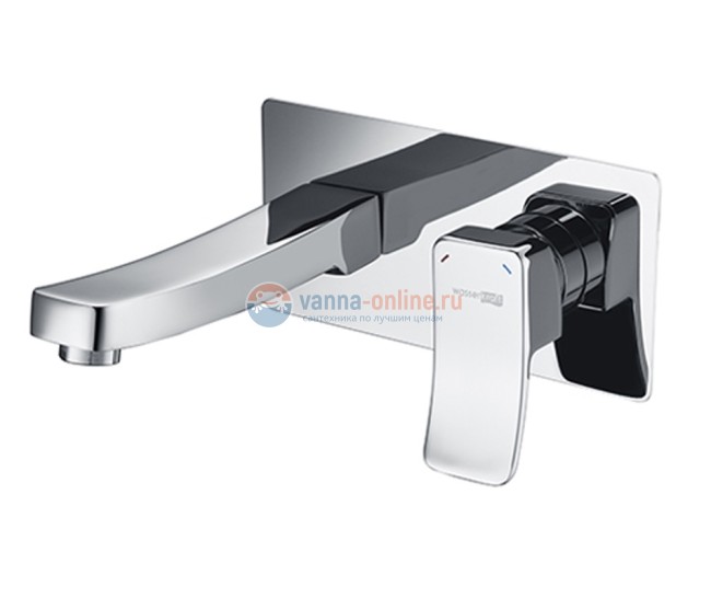 Смеситель скрытого монтажа WasserKRAFT Aller 10630 для раковины, хром Смеситель скрытого монтажа WasserKRAFT Aller 10630 для раковины, хром