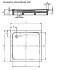 Поддон душевой Kaldewei Superplan Mod 390-2 90 x 90 x h12 cм, 4469.3500.0001 anti-slip