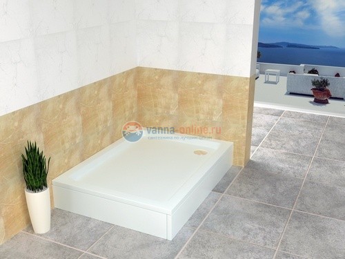 Душевой поддон RGW Style 16180282-11 80 x 120 см акриловый, прямоугольный, цвет белый