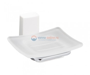 Мыльница с держателем WasserKRAFT Leine 5029WHITE Мыльница с держателем WasserKRAFT Leine 5029WHITE