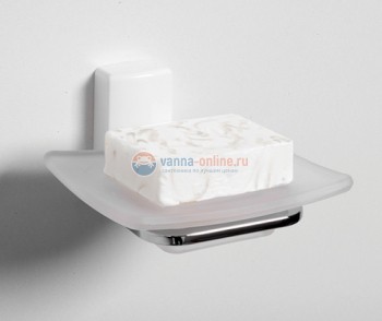 Мыльница с держателем WasserKRAFT Leine 5029WHITE Мыльница с держателем WasserKRAFT Leine 5029WHITE