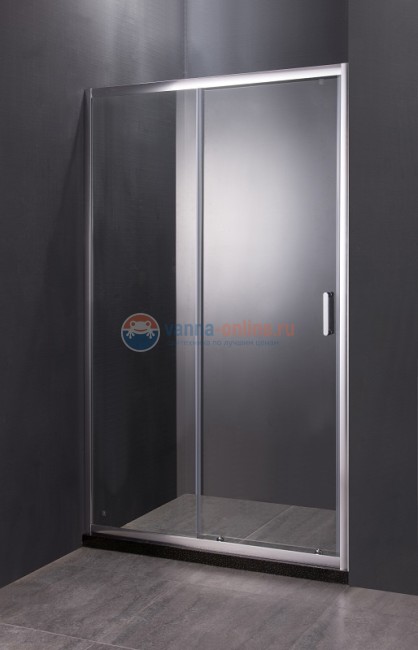 Душевая дверь в нишу Orange E02-140TCR, 140 х 190 см, стекла прозрачные, профиль хром Душевая дверь в нишу Orange E02-140TCR, 140 х 190 см, стекла прозрачные, профиль хром