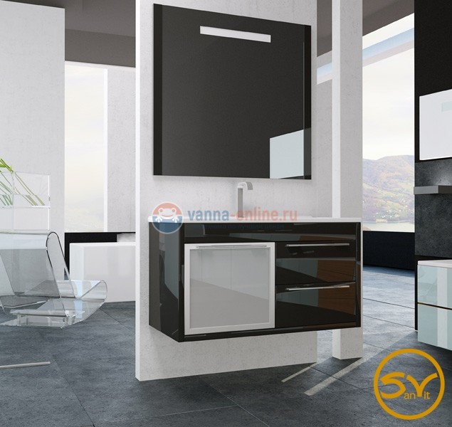 Тумба с раковиной Sanvit Новелла подвесная 120 knoveln120