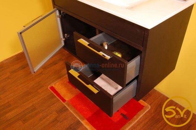 Тумба с раковиной Sanvit Новелла подвесная 120 knoveln120