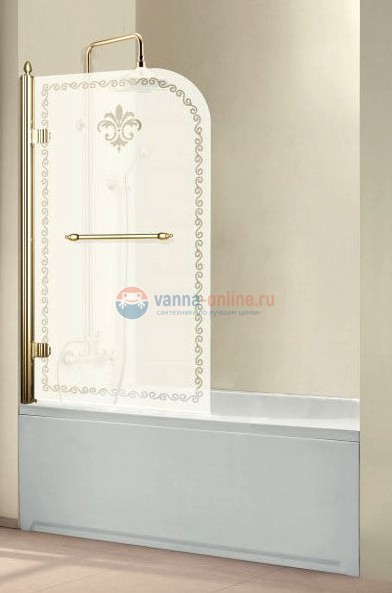 Шторка на ванну Cezares RETRO-V-1-80/145-L(-R)