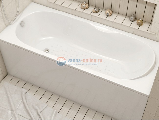 Ванна акриловая Relisan Eco Plus Мега 170 x 70 см ППУ Гл000022172, армированная пенополиуретаном Ванна акриловая Relisan Eco Plus Мега 170 x 70 см ППУ Гл000022172, армированная пенополиуретаном