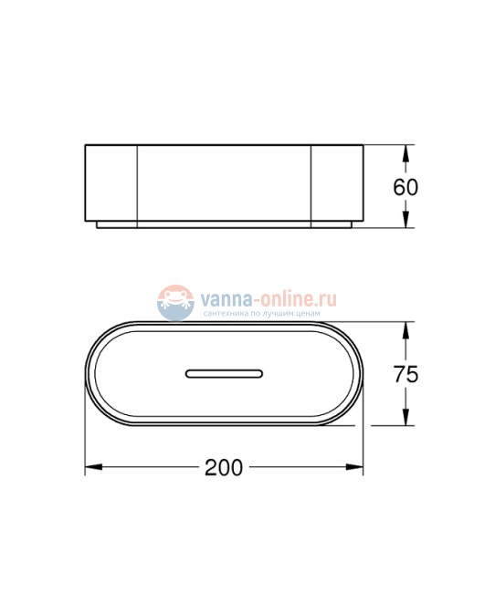 Душевая полочка Grohe Selection 41037000