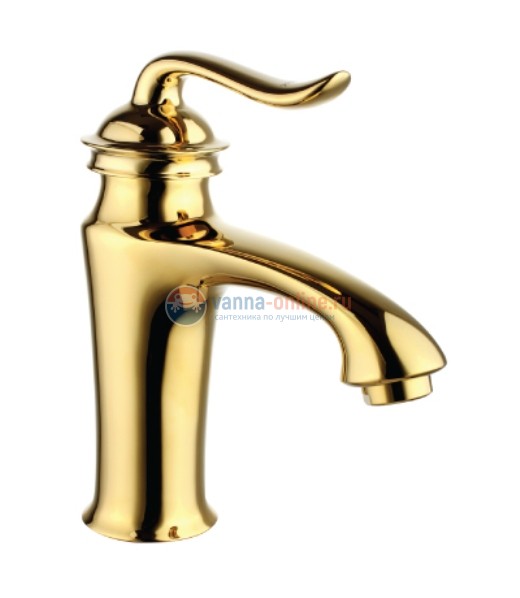 Смеситель Lemark Brava LM4706G для раковины (золото) Смеситель Lemark Brava LM4706G для раковины (золото)