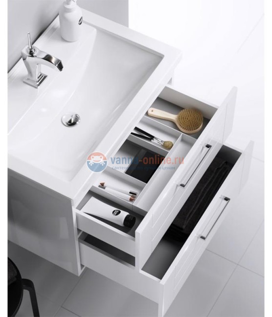 Тумба с раковиной Aqwella Манчестер MAN01072, 70 см, подвесная