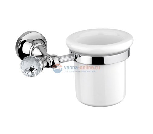 Стакан Cezares Olimp ТUM-02-Sw цвет бронза, ручки Swarovski Стакан Cezares Olimp ТUM-02-Sw цвет бронза, ручки Swarovski