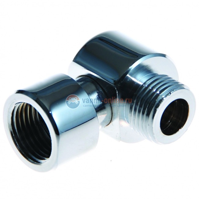 Американка угловая Terminus SANITAN 1751SCS0405 хром 1/2 ш - 3/4 г