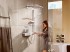 Смеситель для душа Hansgrohe ShowerTablet 600 ВМ 13108400, термостатический, белый/хром